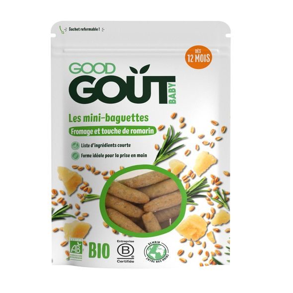 GOOD GOUT MINI BAGETKY S ROZMARÝNEM A SÝREM 70G - TYČINKY/SUŠENKY - KRMENÍ