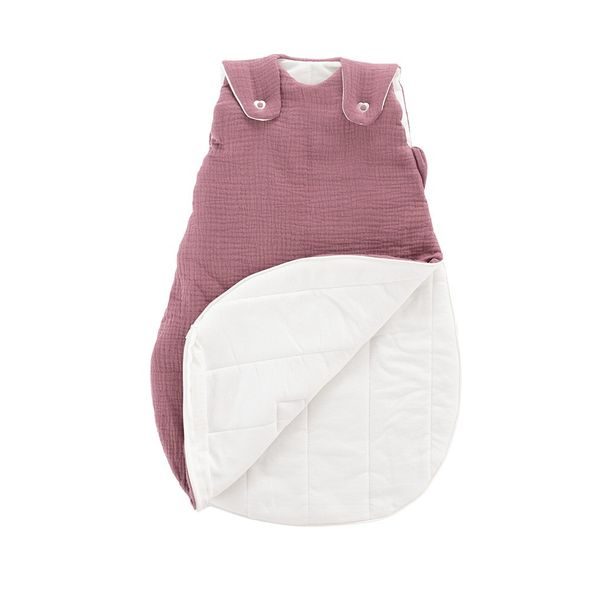 TRÄUMELAND VNĚJŠÍ SPACÍ PYTEL LIEBMICH MUSSELIN PFLAUME 50/56 - SPACÍ PYTLE - SPINKÁNÍ