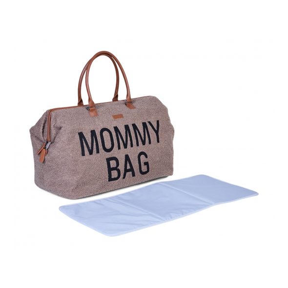 CHILDHOME PŘEBALOVACÍ TAŠKA MOMMY BAG TEDDY SOFT BROWN - PŘEBALOVACÍ TAŠKY - KOČÁRKY A PŘÍSLUŠENSTVÍ