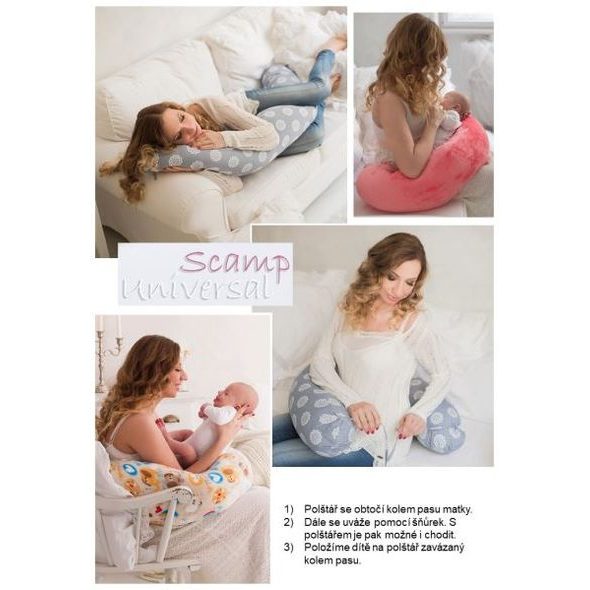 SCAMP KOJÍCÍ POLŠTÁŘ 155X30 (MANHATTANBLUE) - KOJÍCÍ POLŠTÁŘE - KRMENÍ