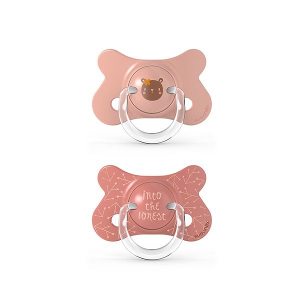 SUAVINEX ŠIDÍTKO FUSION FYZIOLOGICKÉ SILIKON FOREST 4-18M 2KS - ŠIDÍTKA A DOPLŇKY - KRMENÍ