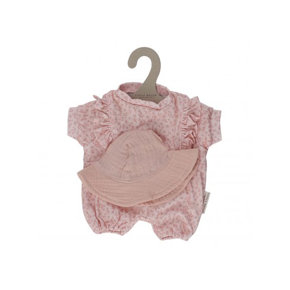 LITTLE DUTCH OBLEČENÍ NA PANENKU BABY PINK FLORAL - PANENKY A KOČÁRKY - PRO DĚTI