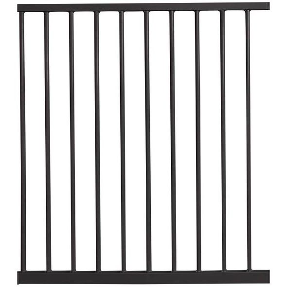 BABYDAN PANEL PRODLOUŽENÍ 64,5 CM EXTRA ŠIROKÝ, ČERNÝ - BEZPEČNOST DĚTÍ V DOMÁCNOSTI - KOUPÁNÍ A ZDRAVÍ