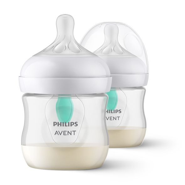 PHILIPS AVENT LÁHEV NATURAL RESPONSE S VENTILEM AIRFREE 125 ML, 0M+, 2 KS - KOJENECKÉ LAHVE - KRMENÍ