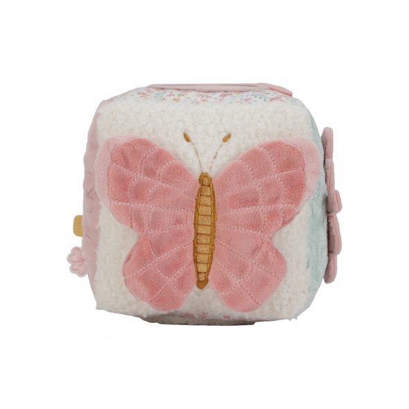 LITTLE DUTCH KOSTKA TEXTILNÍ S AKTIVITAMI KRÁLÍČEK MIFFY LUCKY BLOSSOM - MIFFY - PRO DĚTI