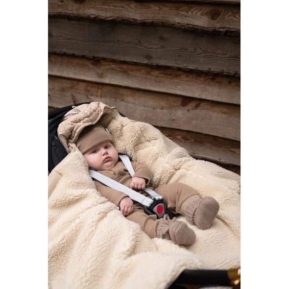 LODGER SLIPPER FOLKLORE MERINO WOOL BUFFALO 0 - 6 MĚSÍCŮ - BOTIČKY - PRO DĚTI