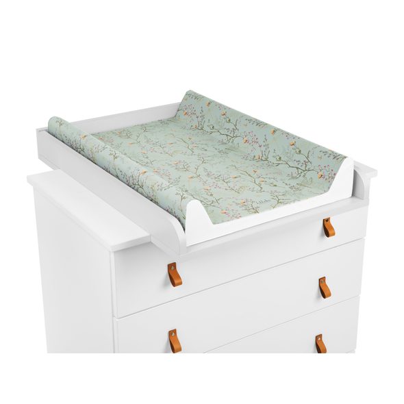 KIKKABOO PŘEBALOVACÍ PODLOŽKA PEVNÁ 50X70 CM SECRET GARDEN GREEN - PŘEBALOVACÍ PODLOŽKY - PŘEBALOVÁNÍ