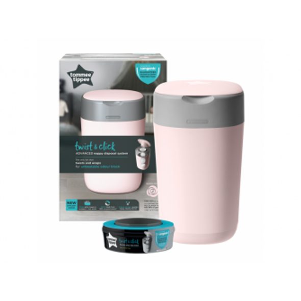 TOMMEE TIPPEE KOŠ NA PLENY SANGENIC TWIST & CLICK - KOŠE NA PLENY A NÁPLNĚ - PŘEBALOVÁNÍ