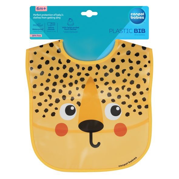 CANPOL BABIES BRYNDÁK PLASTOVÝ S KAPSOU BABIESBOO GEPARD - BRYNDÁKY - KRMENÍ