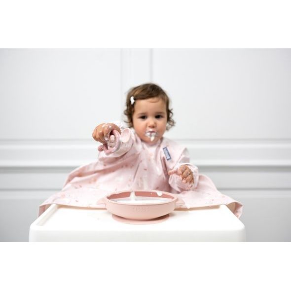 BIBADO SILIKONOVÁ MISKA S PŘÍSAVKOU BLUSH - MISKY, TALÍŘKY A PODLOŽKY - KRMENÍ