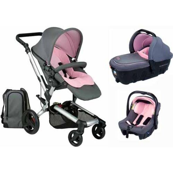 JANÉ RIDER + LŮŽKO TRANSPORTÉR + STRATA 2010 - TROJKOMBINACE - KOČÁRKY A PŘÍSLUŠENSTVÍ