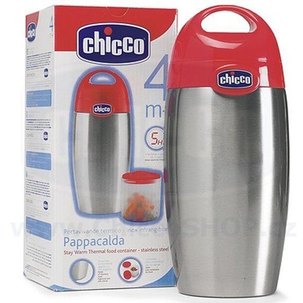 CHICCO TERMOSKA NEREZ SE ZÁSOBNÍKY - TERMOOBALY A TERMOSKY - KRMENÍ