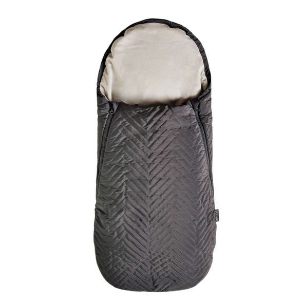 FUSAK JARO / PODZIM GRAFIT - FUSAKY DO KOČÁRKU - KOČÁRKY A PŘÍSLUŠENSTVÍ