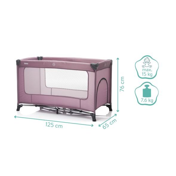 FILLIKID CESTOVNÍ POSTÝLKA NIZZA RASPBERRY - CESTOVNÍ POSTÝLKY - SPINKÁNÍ