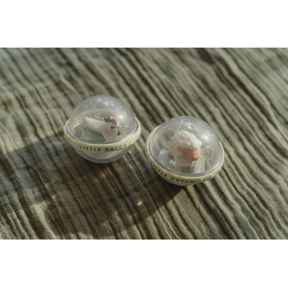 LITTLE DUTCH ROTUJÍCÍ MÍČKY 2 KS FARMA - HRAČKY PRO NEJMENŠÍ - PRO DĚTI