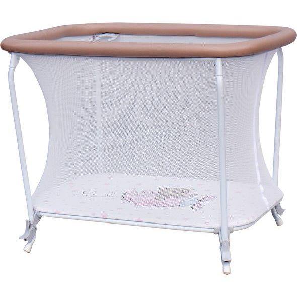 SCARLETT DĚTSKÁ SKLÁDACÍ OHRÁDKA SCARLETT CARINO 103X72CM RŮŽOVÁ - CESTOVNÍ POSTÝLKY - SPINKÁNÍ