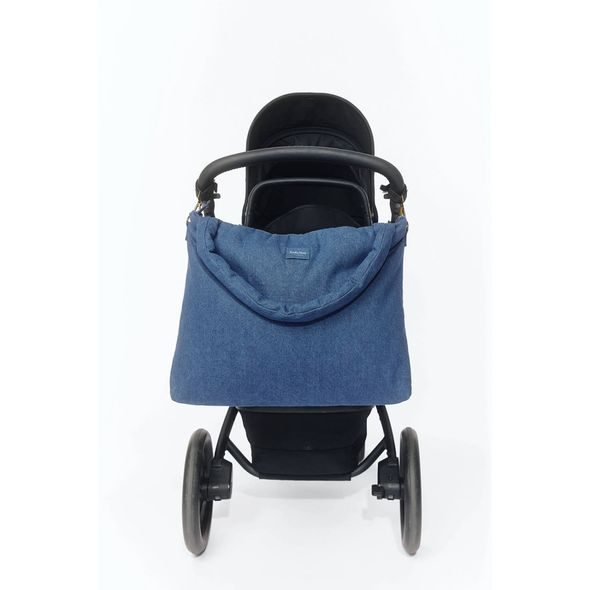 STUDIO NOOS DENIM DIAPER BAG - PŘEBALOVACÍ TAŠKA | DARK BLUE - PŘEBALOVACÍ TAŠKY - KOČÁRKY A PŘÍSLUŠENSTVÍ