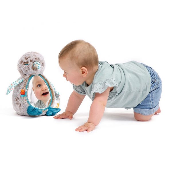 LUDI PLYŠOVÝ KIWI SE ZRCÁTKEM - PLYŠOVÁ ZVÍŘATA - PRO DĚTI