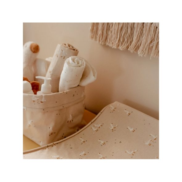 LITTLE DUTCH KOŠÍK TEXTILNÍ VELKÝ HUSA - DEKORACE A POLIČKY - SPINKÁNÍ