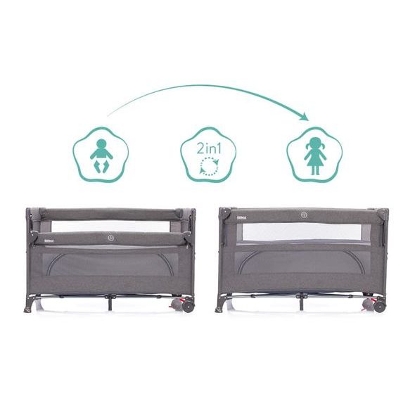 FILLIKID CESTOVNÍ POSTÝLKA PORTO GREY MELANGE - CESTOVNÍ POSTÝLKY - SPINKÁNÍ