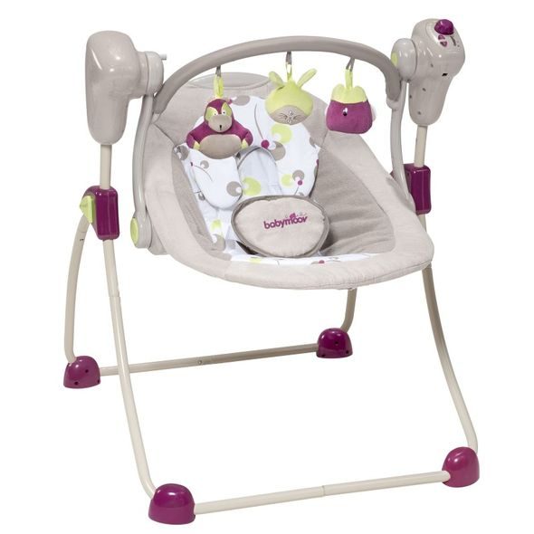BABYMOOV HOUPAČKA SWING BUBBLE - LEHÁTKA A HOUPADLA - SPINKÁNÍ