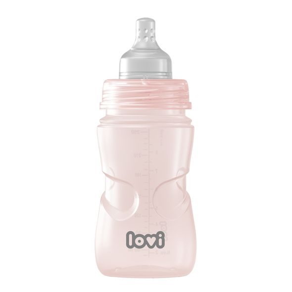 LOVI LAHEV TRENDS 250ML RŮŽOVÁ - KOJENECKÉ LAHVE - KRMENÍ
