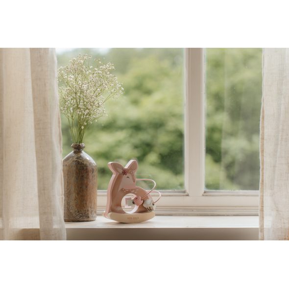 LITTLE DUTCH SRNKA SE SPIRÁLOU DŘEVĚNÁ FAIRY GARDEN - MOTORICKÉ A HRY - PRO DĚTI