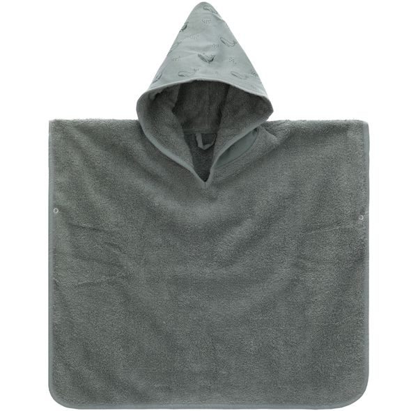 FILLIKID DĚTSKÉ PONČO WHALE GREEN - OSUŠKY A DĚTSKÉ ŽUPANY - KOUPÁNÍ A ZDRAVÍ