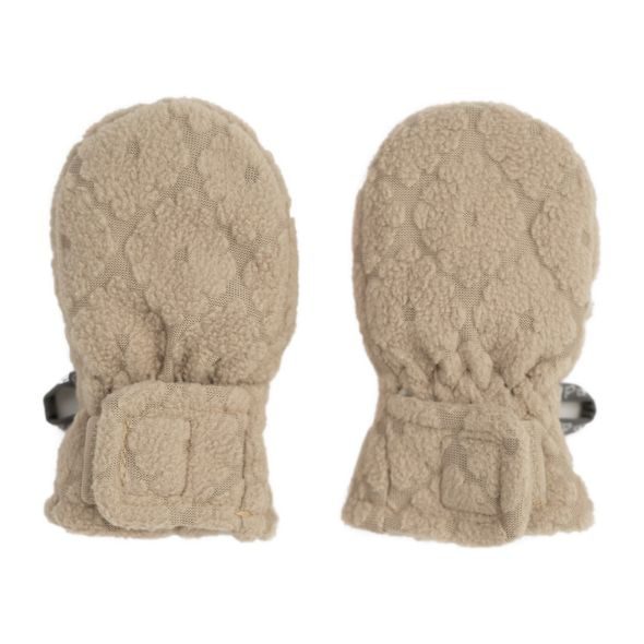 LODGER MITTENS FOLKLORE FLEECE BEIGE 1 - 2 ROKY - RUKAVIČKY, ŠÁTKY, NÁKRČNÍKY - PRO DĚTI