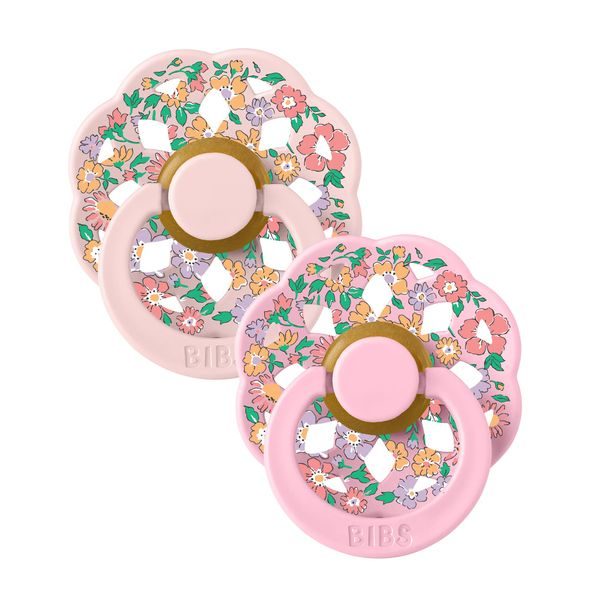 BIBS X LIBERTY BOHEME DUDLÍKY Z PŘÍRODNÍHO KAUČUKU 2KS - VELIKOST 2 - ŠIDÍTKA A DOPLŇKY - KRMENÍ