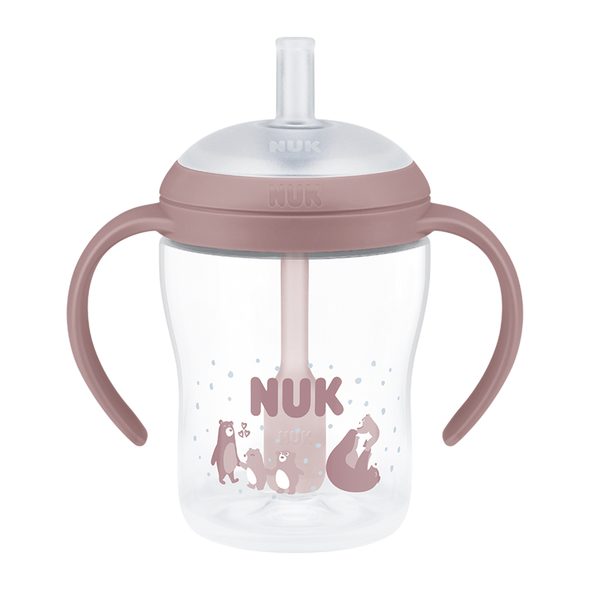 NUK PERFECT MATCH LAHVIČKA NA UČENÍ S BRČKEM BEAR 150 ML - KOJENECKÉ LAHVE - KRMENÍ