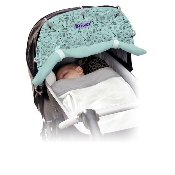 DOOKY DESIGN CLONA LIMITED LITTLE PRINCESS GLOW IN THE DARK - STŘÍŠKY A STÍNÍTKA - AUTOSEDAČKY A PŘÍSLUŠENSTVÍ