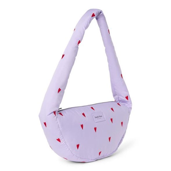 STUDIO NOOS - PUFFY MINI CROSS BODY BAG | PURPLE HEARTS - DOPLŇKY - PRO MAMINKY