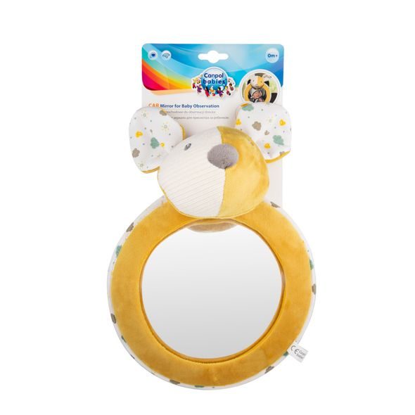 CANPOL BABIES HEBKÝ MAZLÍČEK SE ZRCÁTKEM DO AUTA MOUSE - ZRCÁTKA DO AUTA - AUTOSEDAČKY A PŘÍSLUŠENSTVÍ