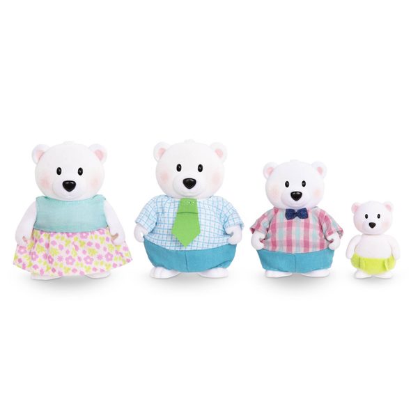 LI'L WOODZEEZ RODINA LEDNÍCH MEDVĚDŮ VAN NORTH - ZVÍŘATA - PRO DĚTI