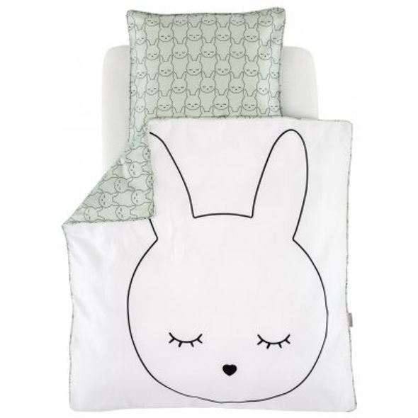 TRÄUMELAND POVLEČENÍ DO KOLÉBKY 80/80 + 35/40 KUSCHELHASE - POVLEČENÍ DO POSTÝLKY - SPINKÁNÍ