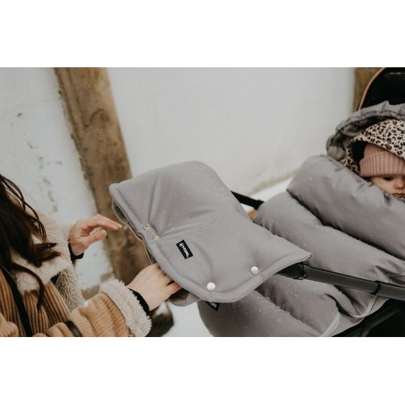 T-TOMI RUKÁVNÍK GREY - RUKÁVNÍKY NA KOČÁREK - KOČÁRKY A PŘÍSLUŠENSTVÍ