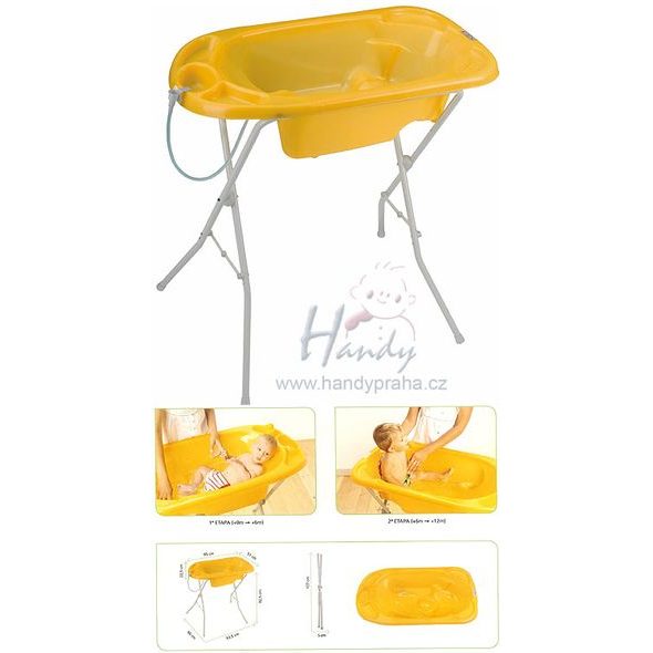 JANÉ VANIČKA ERGONOMICKÁ SE STOJANEM 2012 - VANIČKY PLASTOVÉ - KOUPÁNÍ A ZDRAVÍ