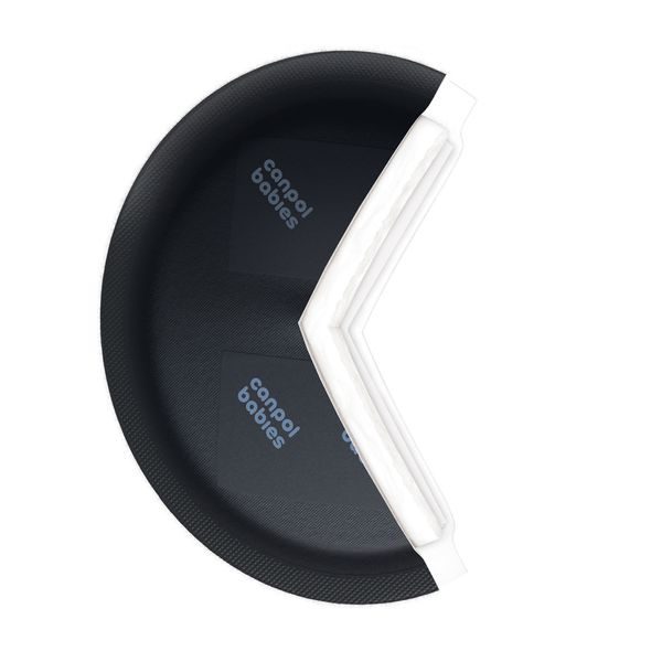 CANPOL BABIES TVAROVANÉ PRODYŠNÉ VLOŽKY DO PODPRSENKY 3D 50+10KS ČERNÉ - PRSNÍ VLOŽKY - PRO MAMINKY