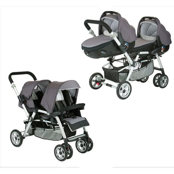 JANÉ TWIN TWO PRO 2011 - KOČÁRKY PRO DVOJČATA - KOČÁRKY A PŘÍSLUŠENSTVÍ