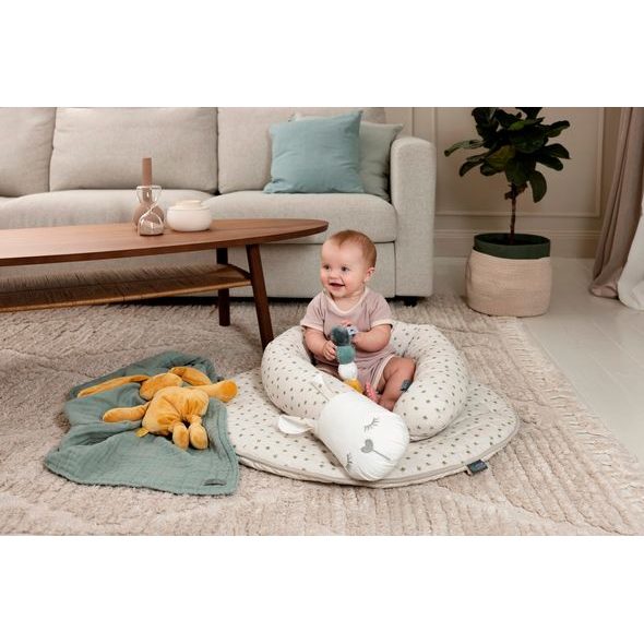 VINTER & BLOOM MEADOW MANTINEL A KOJÍCÍ POLŠTÁŘ SOFT SAND - KOJÍCÍ POLŠTÁŘE - KRMENÍ