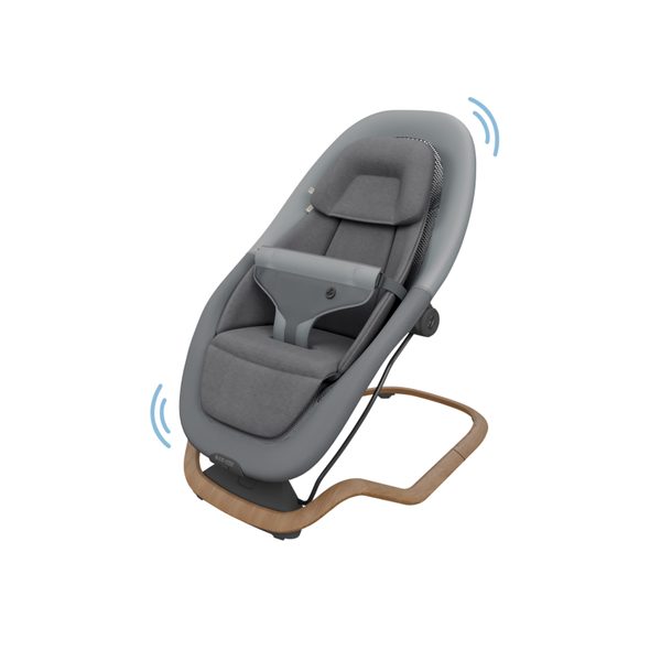 MAXI-COSI DOVE PRO LEHÁTKO ELEGANCE GRAPHITE - LEHÁTKA A HOUPADLA - SPINKÁNÍ