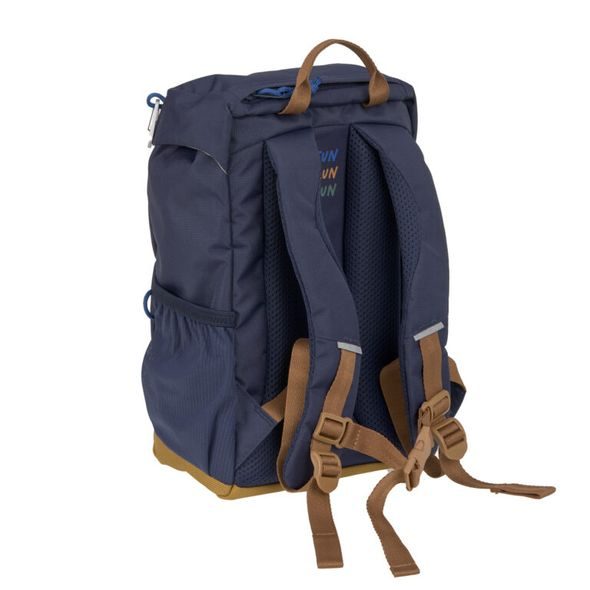 LÄSSIG KIDS BIG BACKPACK OUTDOOR LITTLE GANG NAVY - BATOHY A TAŠKY - PRO DĚTI