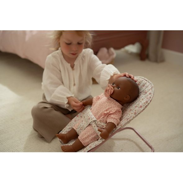 LITTLE DUTCH HOUPACÍ LEHÁTKO PRO PANENKY SOFT FLOWERS - LITTLE DUTCH - PRO DĚTI