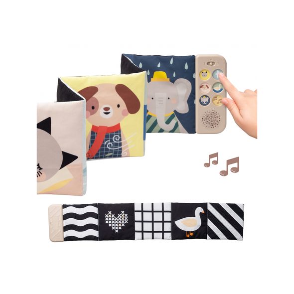 TAF TOYS KNÍŽKA PRO NEJMENŠÍ SE ZVUKY - KNÍŽKY PRO NEJMENŠÍ - PRO DĚTI