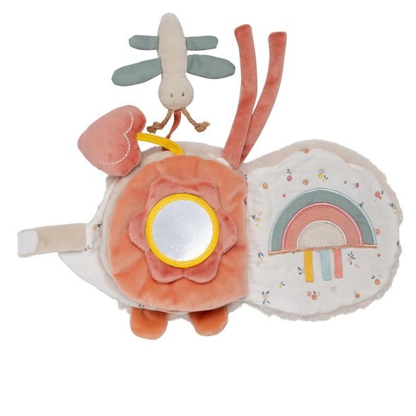 NATTOU KNÍŽKA PLYŠOVÁ JEŽEK ZOE S AKTIVITAMI 15 CM MILA, ZOE & LANA - KNÍŽKY PRO NEJMENŠÍ - PRO DĚTI