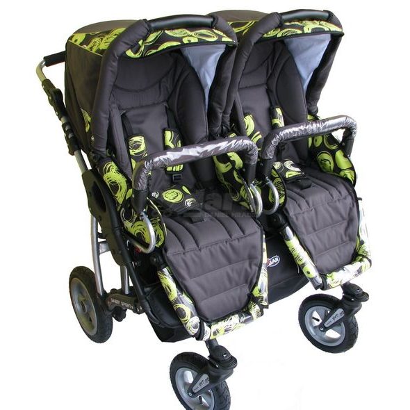 DORJAN DANNY SPORT TWIN MAX 2012 - KOČÁRKY PRO DVOJČATA - KOČÁRKY A PŘÍSLUŠENSTVÍ