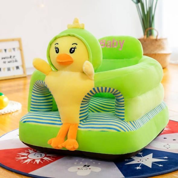 SEDÁTKO PRO PODPORU DÍTĚTE (KACHNA) - LEHÁTKA A HOUPADLA - SPINKÁNÍ