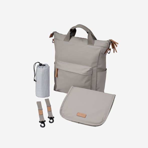 BABABING DAYTRIPPER PAC PŘEBALOVACÍ TAŠKA /BATOH, WARM GREY BEIGE - NOVINKA - PŘEBALOVACÍ TAŠKY - KOČÁRKY A PŘÍSLUŠENSTVÍ