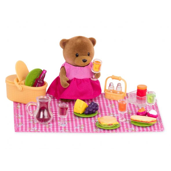 LI'L WOODZEEZ SADA NA PIKNIK - DOPLŇKY PRO FIGURKY - PRO DĚTI